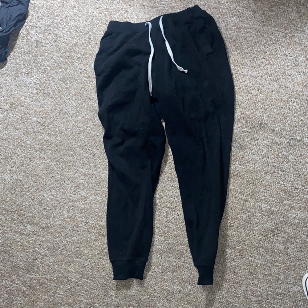 Black Jogger Sweatpants